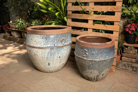 Earthenware planter