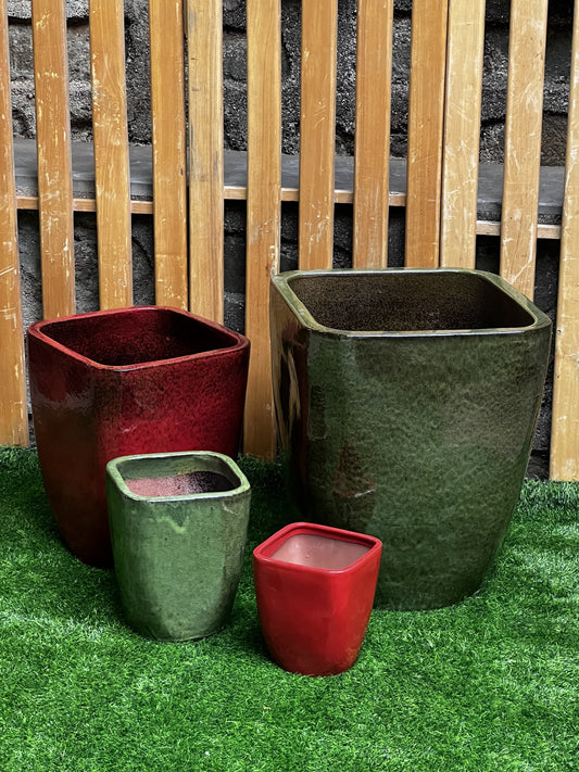 Glazed Ceramic Planter 1463