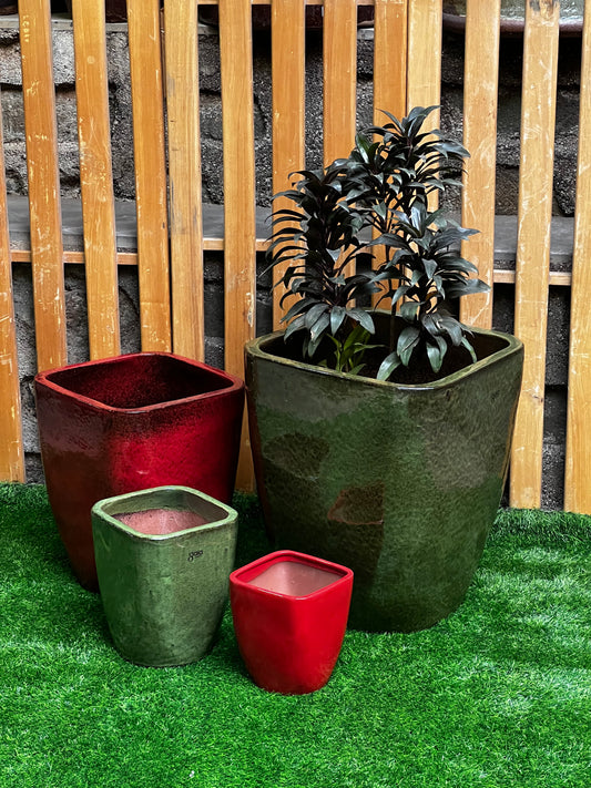 Glazed Ceramic Planter 1463