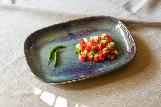 Designer Ceramic Serving Tray