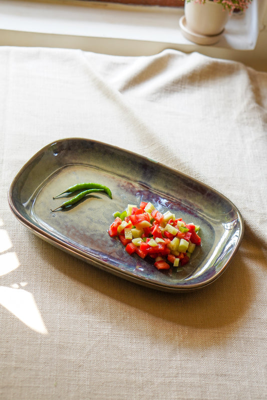 Designer Ceramic Serving Tray