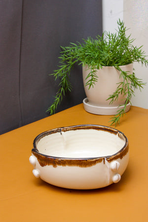 Designer serving bowl