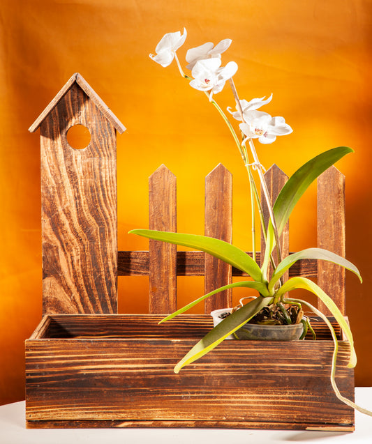 Decorative Wooden Pot Holder