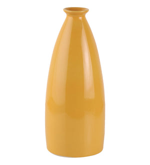 Glazed ceramic small bottle vase