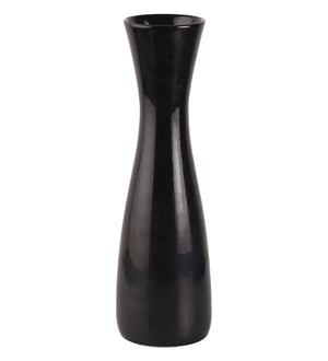 Glazed ceramic bottle vase