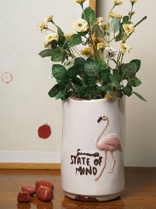 Flamingo State Of Mind Vase