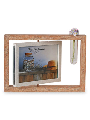 Wooden photo holder/ frame