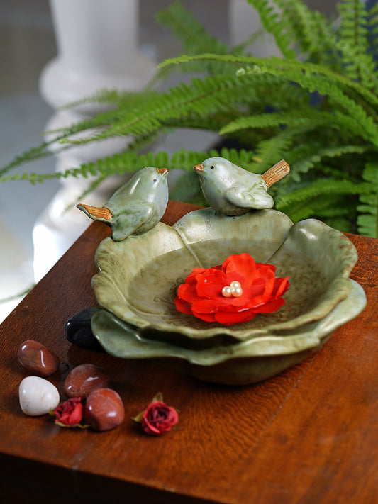 Ceramic Bird Feeder