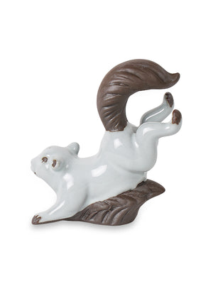 Ceramic squirrel home decor