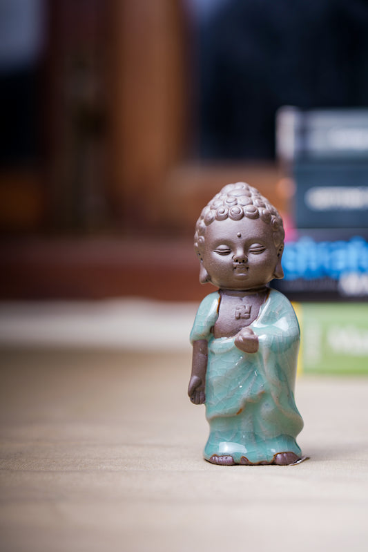 Standing Monk Decor