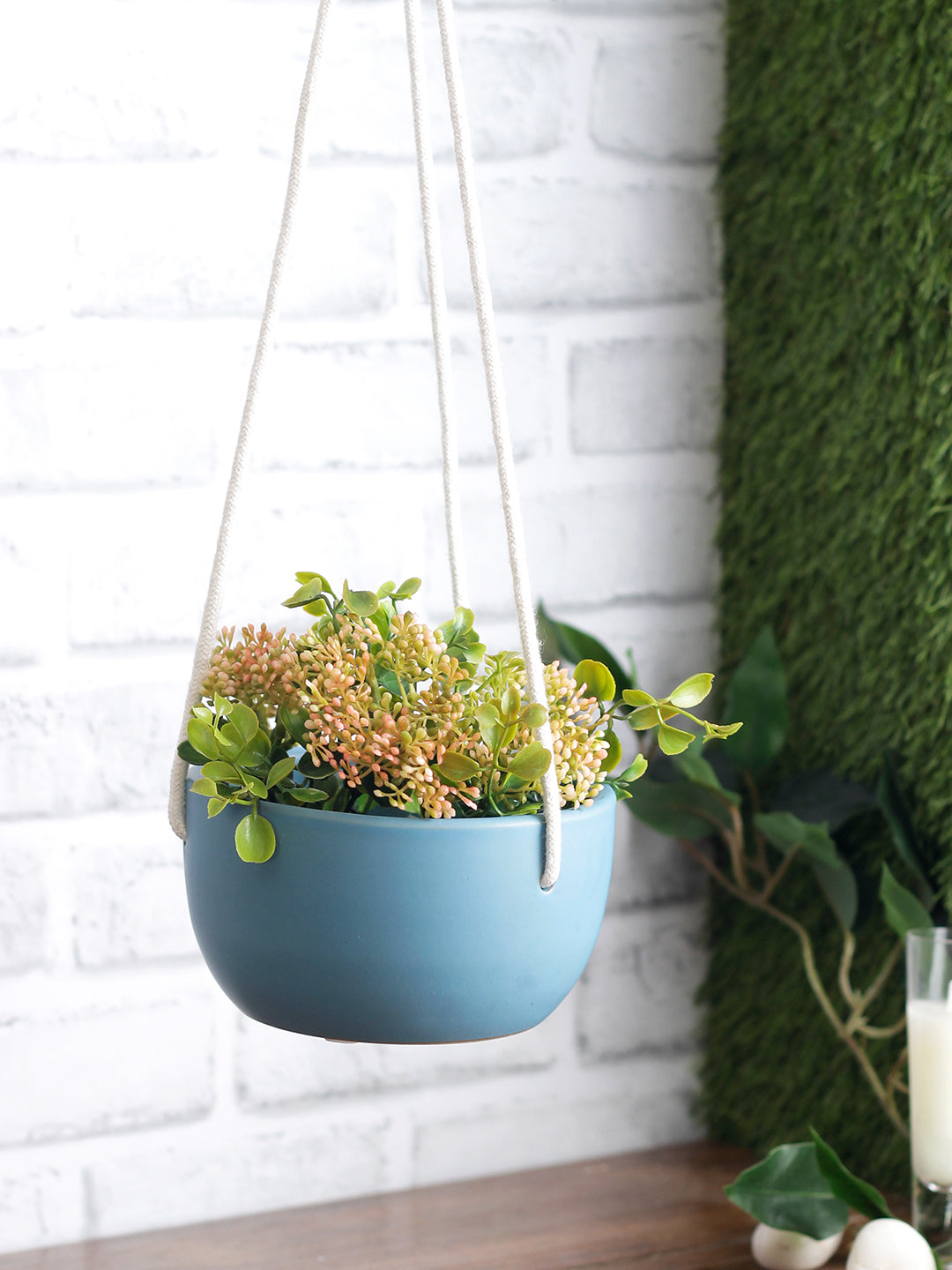 ceramic hanging plant pots Hanging Ceramic Planter