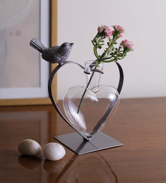 Heart And Bird Home Decor