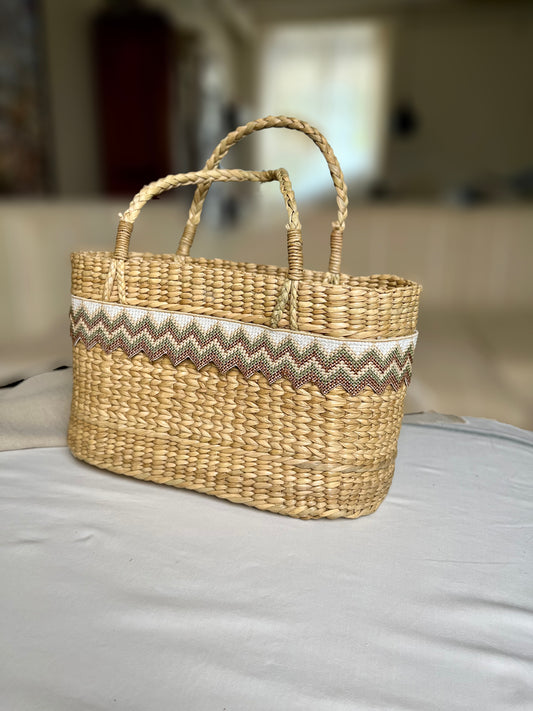 Oval Shape Kauna Grass Gift Hamper