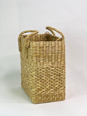 Kauna grass bag with flower design