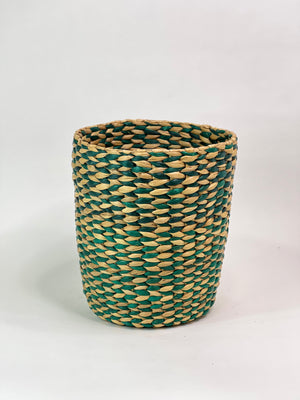 Kauna grass green basket