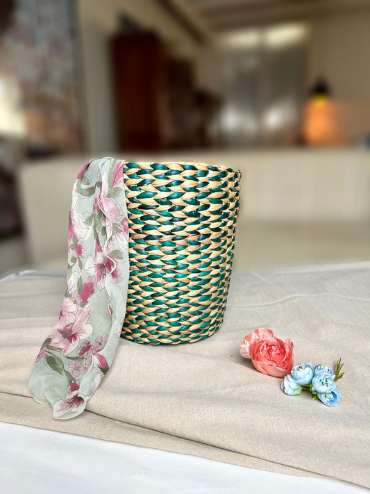 Kauna Grass Green Basket