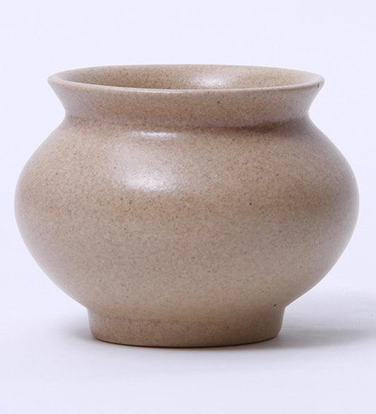 Glazed Ceramic Medium Size Matki Shape Pot