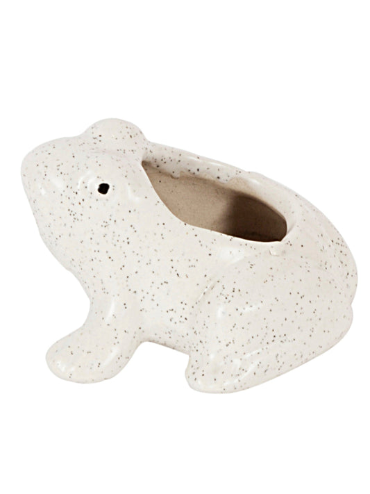Ceramic Mini Frog Planter